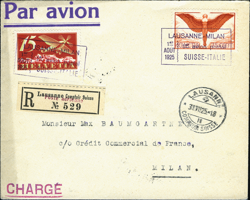 [7374.25.44] 1925, Lausanne - Mailand