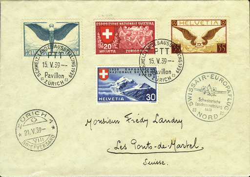 [7374.39.04] 1939, Swissair Europaflug Nord