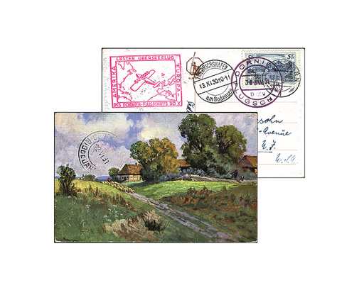 [7376.31.15] 1931, DO-X-Flug Lissabon - Rio de Janeiro ab Postsammelstelle Friedrichshafen