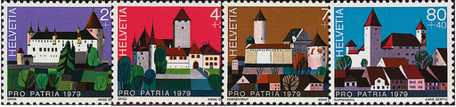 [7400.182.01] 1979, Schweizer Schlösser IV