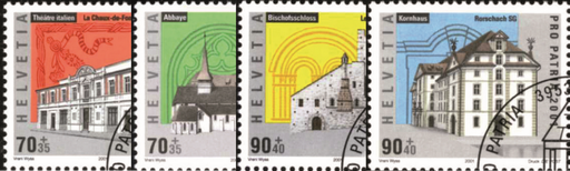 [7400.272.02] 2001, Denkmäler der Schweizer Kulturgeschichte