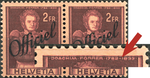 [7430.63.03] 2 Fr. Forrer, braunrot, rot, "Doppelprägung"