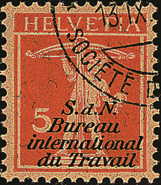 [7450.1.03] 5 Rp. Tellknabe, rotorange