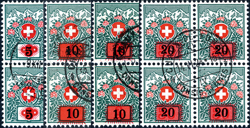 [7564.38.05] 1916-1924, Aufbrauchsausgaben