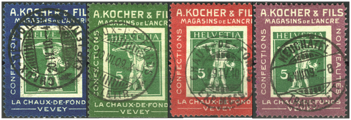 [7601.2.11] 1909, Tellknabe, Type 1