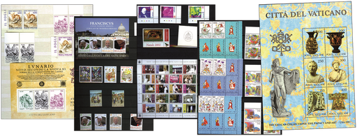 [3620.1962.01] 1962-2017, Vatikan: postfrische ABO-Sammlung, 7 dicke Einsteckbücher