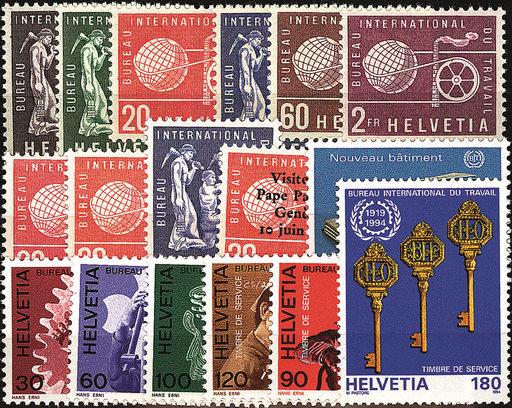 [7450.95.05] 1956-1994, Die letzte 17Ausgaben der BIT