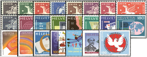 [7520.1.05] 1957-2012, UPU Weltpostverein in Bern