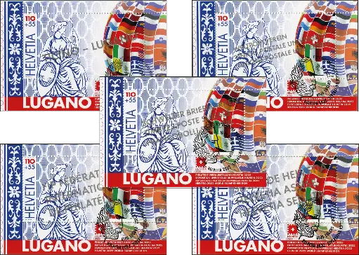[7410.130.04] 2022, Weltausstellung HELVETIA 2022 Lugano, 2022, Weltausstellung HELVETIA 2022 Lugano, Komplett-Set