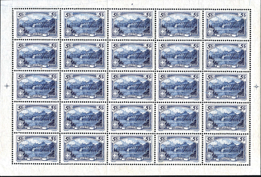 [7300.178.07] 5 Fr. Rütli, blau 