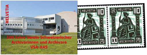 [7593.1922.01] 2022, 100 Jahre Verein Schweizerischer Archivarinnen und Archivare VSA-AAS