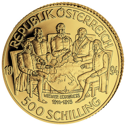 [7997.1996.48] 1996, 500 Schilling &quot;Franz I Kaiser&quot;