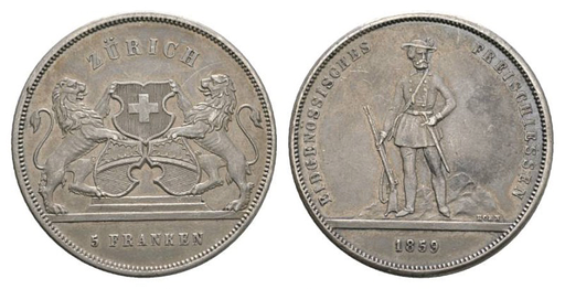 [8040.1859.01] 1859, Schützenfest Zürich