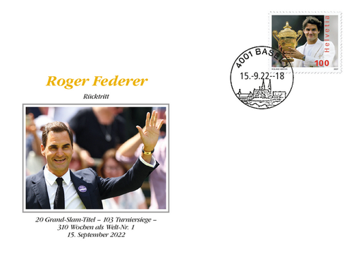 [9974.2022.05] 2022, Roger Federer - Rücktritt