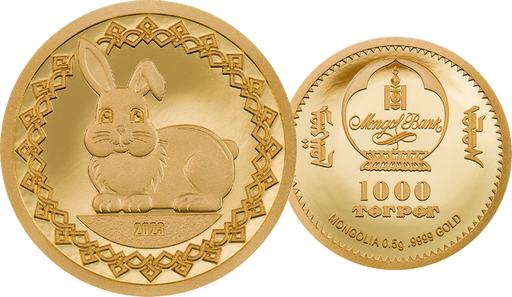 [7997.2023.01] 2023, Jahr des Hasen, Mongolei