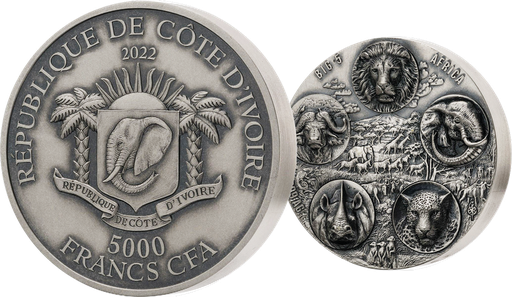 [7984.2022.27] 2022, Big Five Africa, Elfenbeinküste