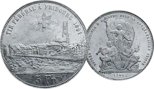 [8040.1881.01] 1881, Schützenfest Fribourg