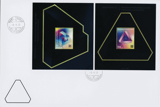[7823.2028.04] Combo-Beleg ungezähnte Sonderedition Blockchain 4.0 und 4.1