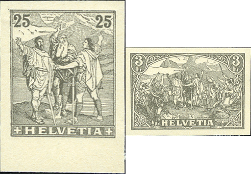 [7300.1908.33] 1908, Benziger Essais "Rütlischwur"