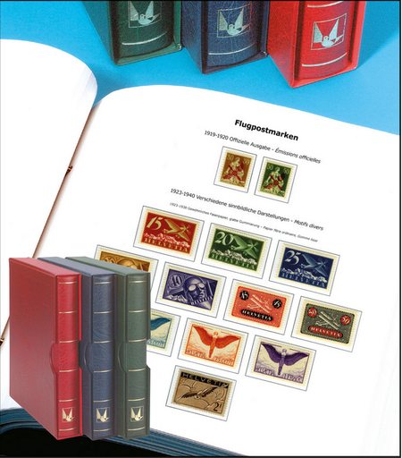 [7911.1843.04] 1843-2024, Schweiz Komplett-Album, rot