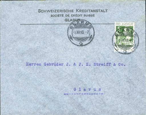 [7396.1.01] 1913, Helvetia mit Matterhorn