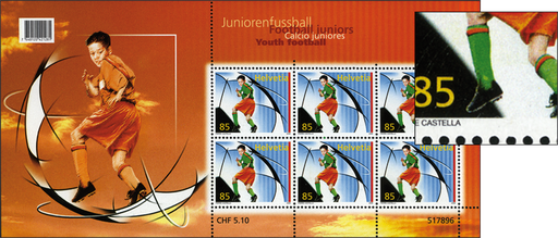 [7300.2006.26] Juniorenfussball, Abart: "Loch im Socken"
