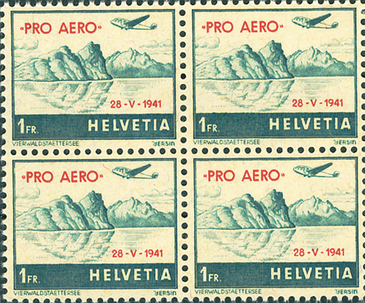 [7375.35.04] 1 Fr. Vierwaldstättersee, "Verschobener Aufdruck"