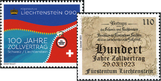 [7820.2041.01] 2023, 100 Jahre Zollvertrag