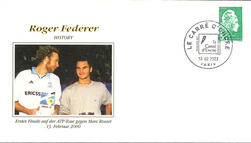 [9974.2023.01] 2023, Roger Federer - HISTORY - Erstes Finale auf der ATP-Tour