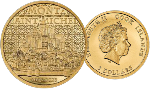 [7997.2023.06] 2023, Mont-Saint-Michel, Cook Islands
