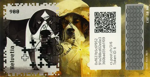 [7321.3.14] 2023, Crypto Stamp "Milo"