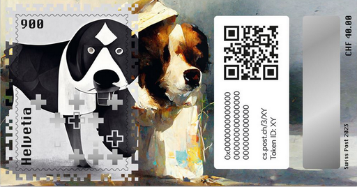[7321.3.15] 2023, Crypto Stamp &quot;Fido&quot;