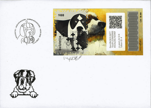 [7322.3.05] 2023, Crypto Stamp &quot;Jara&quot;