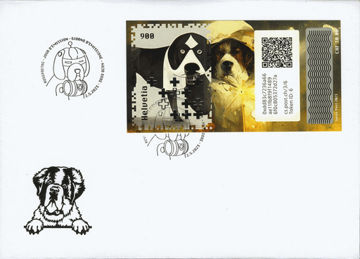 [7322.3.07] 2023, Crypto Stamp &quot;Milo&quot;