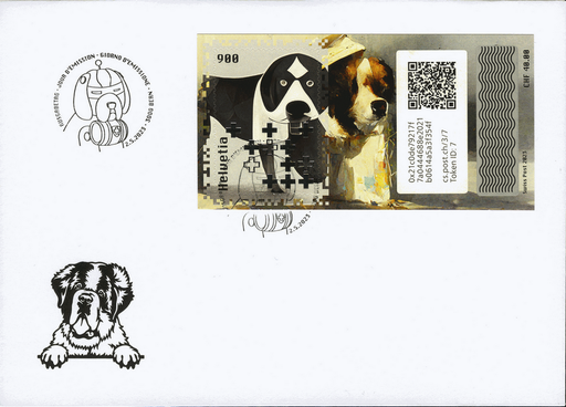 [7322.3.08] 2023, Crypto Stamp &quot;Fido&quot;