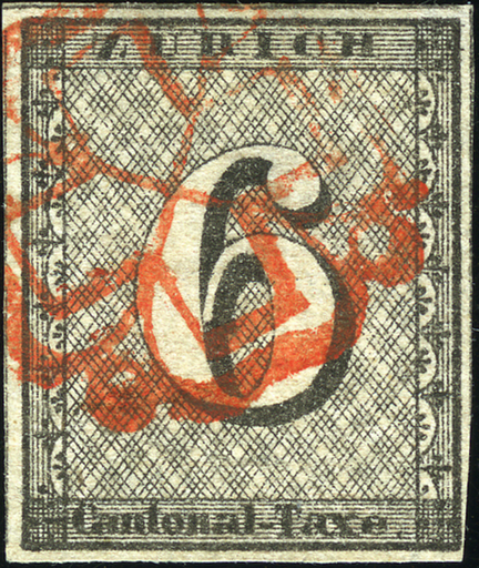 [7013.2.14] 1843, Zürich 6, Type IV