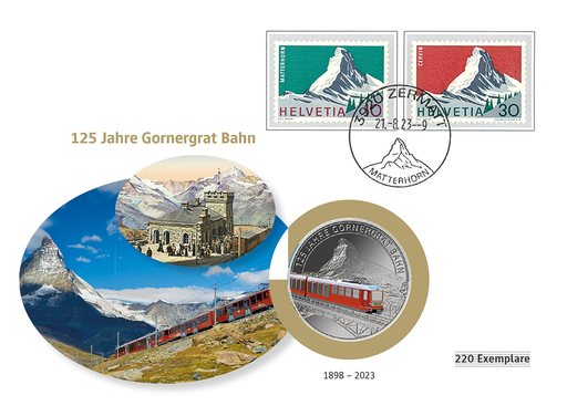 [9959.2023.09] 2023, 125 Jahre Gornergrat Bahn