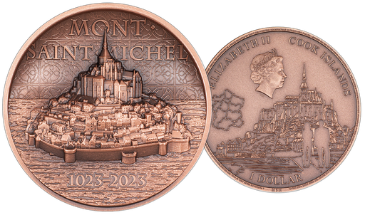 [7983.2023.04] 2023, Mont-Saint-Michel, Cook Islands