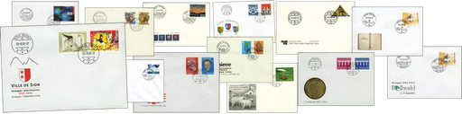 [7599.1985.01] WALLIS-Kollektion mit 14 verschiedenen Sonderbelegen