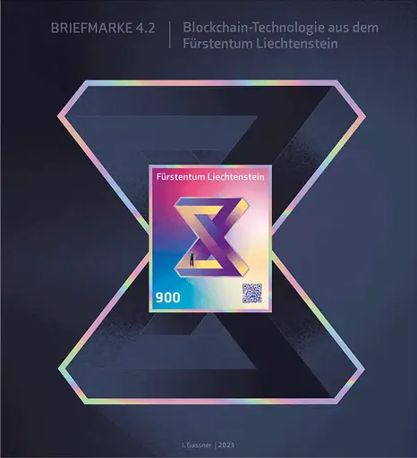 [7820.2064.05] 2023, Briefmarke 4.2 - Blockchain -Technologie, Sonderedition