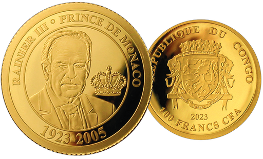 [7997.2023.17] 2023, Fürst Rainier III, Kongo