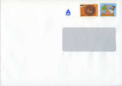 [9998.120.01] Frankatur à Fr. 1.20 inkl. Couverts C5 mit Fenster rechts, 500 Stk.