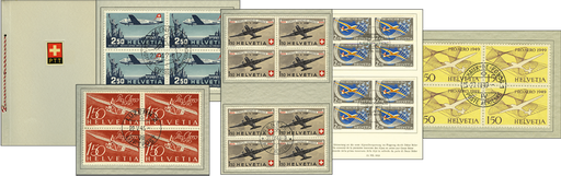 [7370.37.12] 1944-63, Geschenkhefte-Flugpost