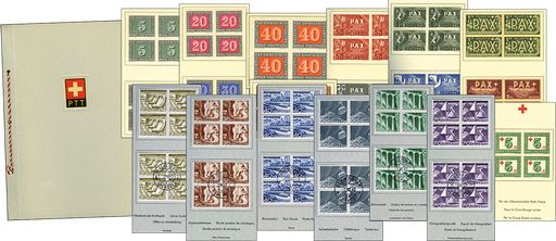 [7300.262.30] 1945-56, Geschenkhefte Sonder- und Dauermarken