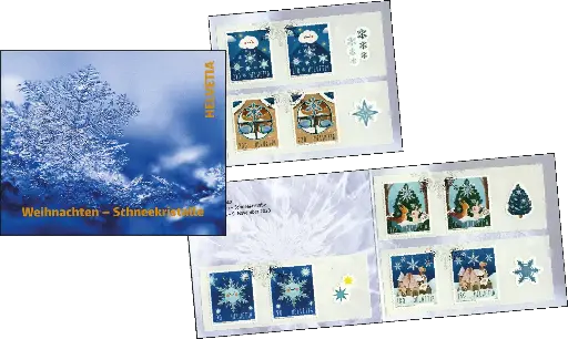 [7593.1973.02] 2023, Weihnachten - Schneekristalle