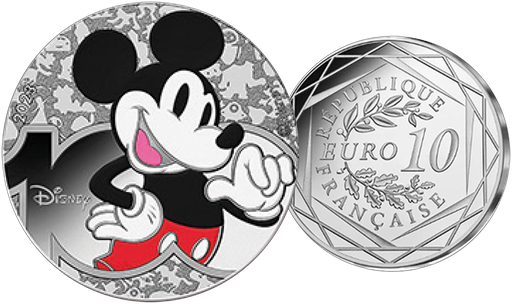 [7984.2023.24] 2023, 100 Jahre Disney - Mickey Mouse, Frankreich