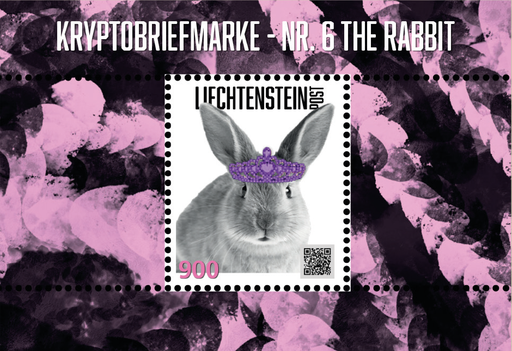 [7829.6.01] 2023, "The Rabbit" Diadem violett