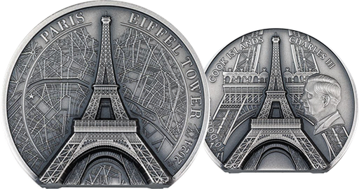 [7984.2024.03] 2024, Eiffel Tower, Cook Island