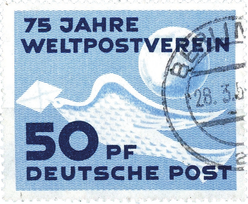 [1650.1949.05] 1949, Die erste Briefmarke der DDR