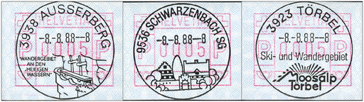 [7300.8888.02] 1988, Schnapszahl-Kollektion 8.8.88